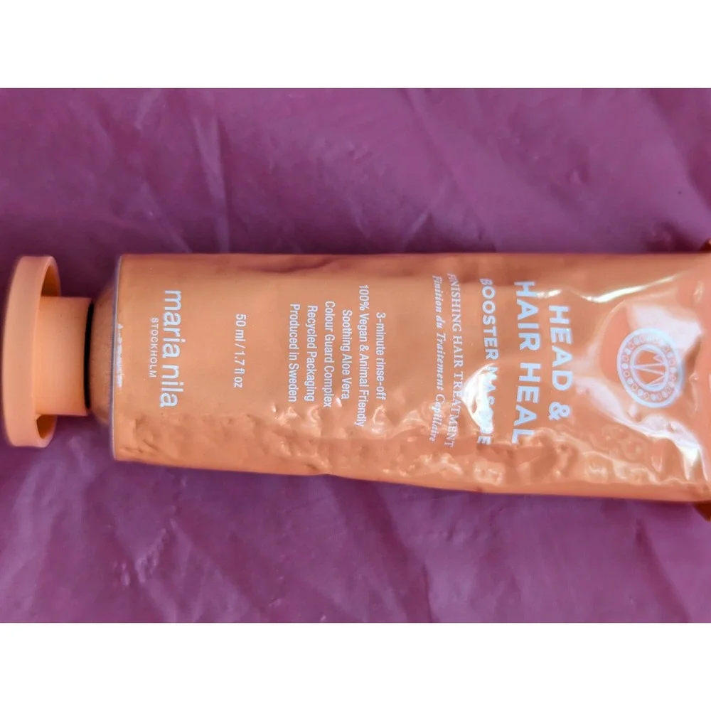 Maria Nila Head & Hair Heal‎ Booster Masque 3 minute rinse off 1.7oz New